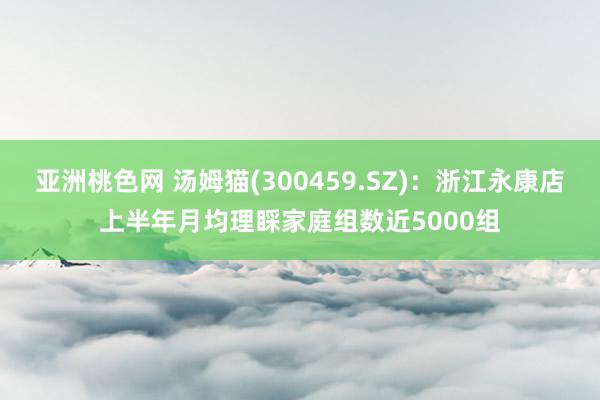 亚洲桃色网 汤姆猫(300459.SZ)：浙江永康店上半年月均理睬家庭组数近5000组