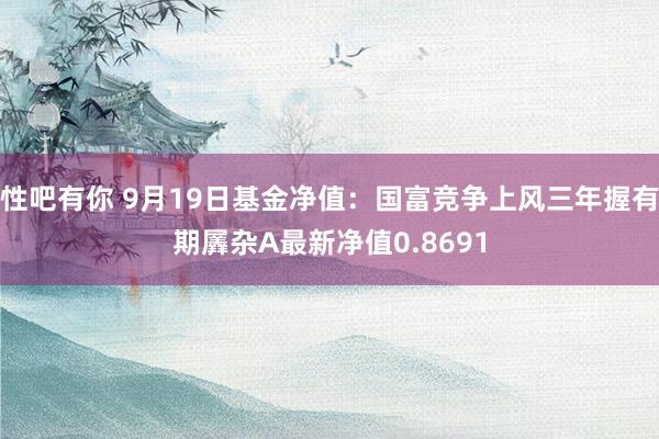 性吧有你 9月19日基金净值：国富竞争上风三年握有期羼杂A最新净值0.8691