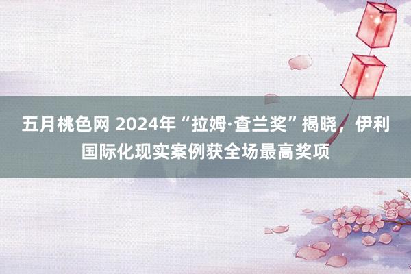 五月桃色网 2024年“拉姆·查兰奖”揭晓，伊利国际化现实案例获全场最高奖项