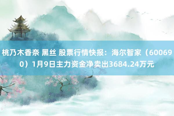 桃乃木香奈 黑丝 股票行情快报：海尔智家（600690）1月9日主力资金净卖出3684.24万元